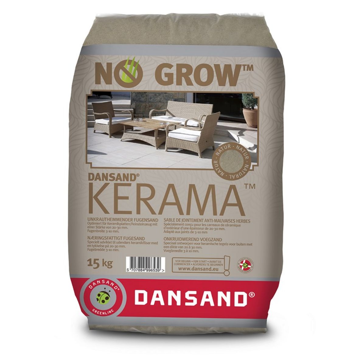 Billede af Dansand Kerama Natur 15 kg